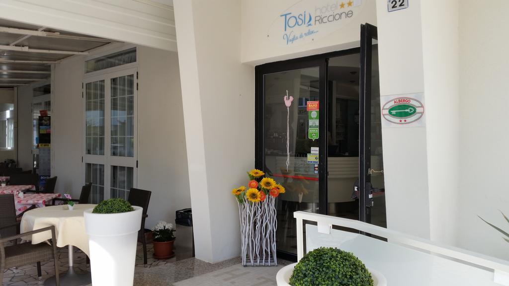 Hotel Tosi Riccione Zewnętrze zdjęcie