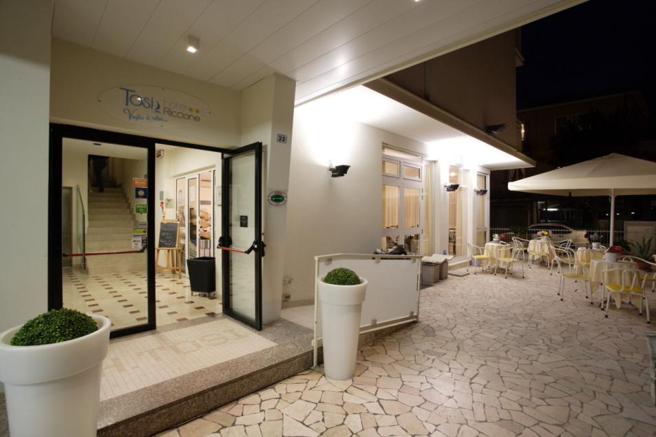 Hotel Tosi Riccione Zewnętrze zdjęcie